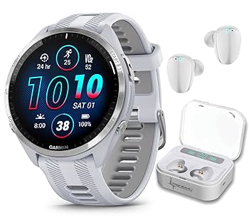 Garmin Forerunner 245 ホワイト/ブルー Garmin Forerunner 245 Running Watch — Recovery For Athletes